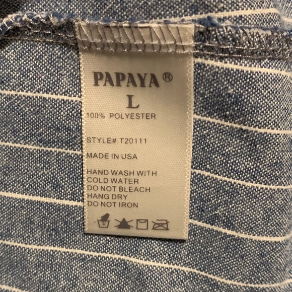 🛍Denim Off-Shoulder Top - Picture 5 of 5